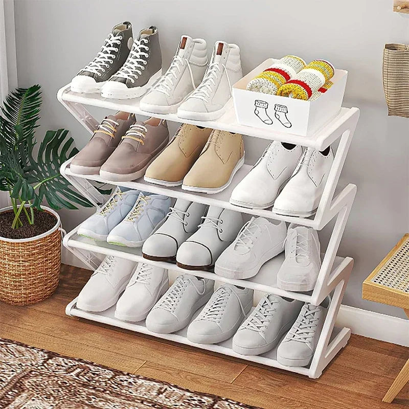 Shoe-shelf Cabinets for Living Room Organizer Furniture Shoulder Bags Economic Rooms for Houses Luxury Bags 2024 Shoerack Rack