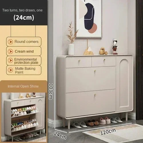 Box Cupboards Shoe Rack Stand Shelf Storage Closet Modern Ultra Thin Shoe Cabinets Decorative Porta Scarpe Furniture YX50SC