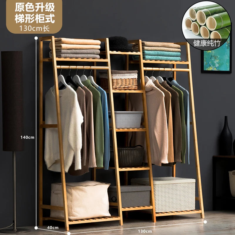 Standing Clothes Coat Racks Luxury Dress Organizer Minimalist Space Saving Wardrobes Living Room Porte Manteau Trendy Furniture