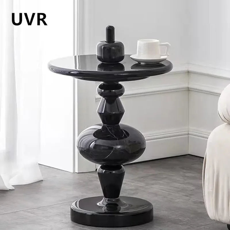 UVR Small Coffee Table Living Room Sofa Side Corner Table Bedroom Bedside Table Small Side Table Hotel Cafe Coffee Table