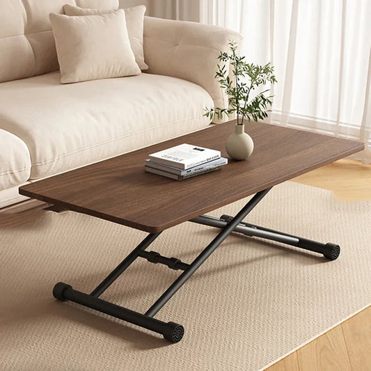 Small Folding Dining Table End Living Room Tea Simple Lifting Table, Multifunction Household Tablo Home Furniture