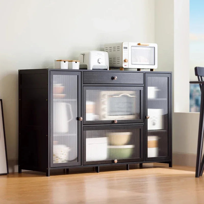 Buffet de maison Étagère de cuisine complète Armoire complète Ensemble de patio extérieur Vitrine Armoire d'angle à café Casier de rangement Meubles