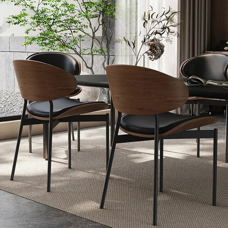 Silla ligera Muebles de dormitorio Comedor Sillón ergonómico de madera de lujo Sillas de hotel Terraza de jardín al aire libre Trono de madera