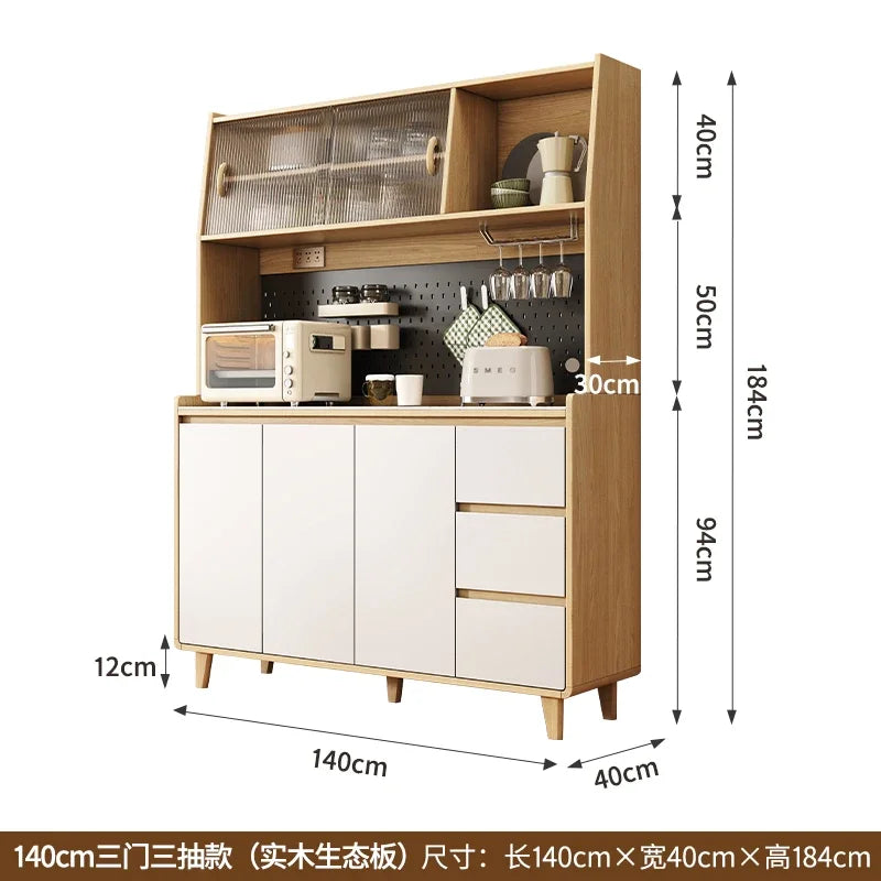 Side Board Cabinet Sideboard Kitchen Storage & Organization Multifunction Home Full Buffet De Cuisine Vintage Mobile Furniture