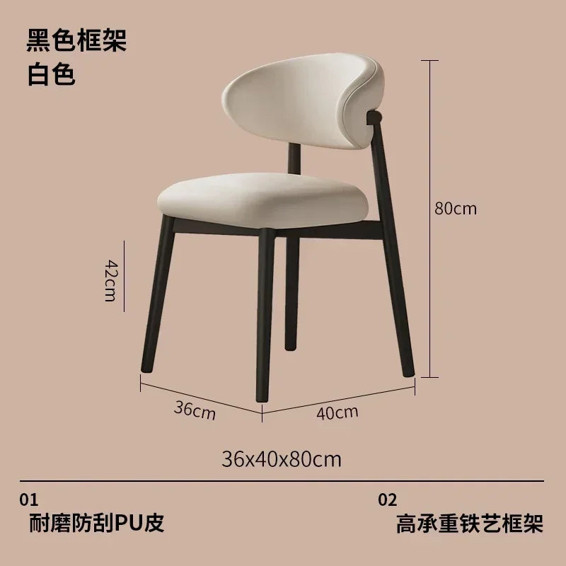 Chairs Living Room Dining Chair Dining Kitchen Furniture Home Relaxing Sets Hotel Cafe Chaises Wooden Juegos De Comedor Modern