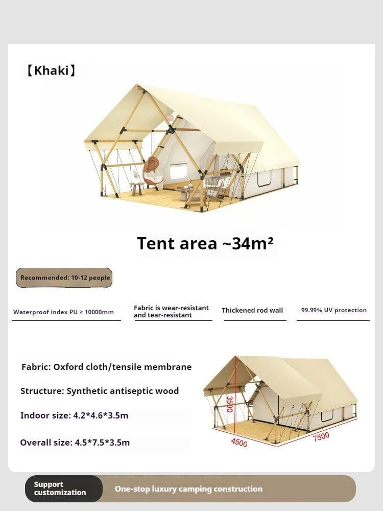 Tente pagode pour mariages et salons professionnels Chapiteaux pour fêtes et expositions Tipis Gazebo de jardin Yourte pyramidale en PVC imperméable