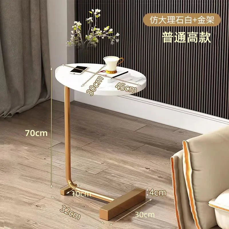 Side Table Simple Corner Table Living Room Home Hotel Homestay Side Table Bedside Cabinet Mobile Small Apartment Coffee Table