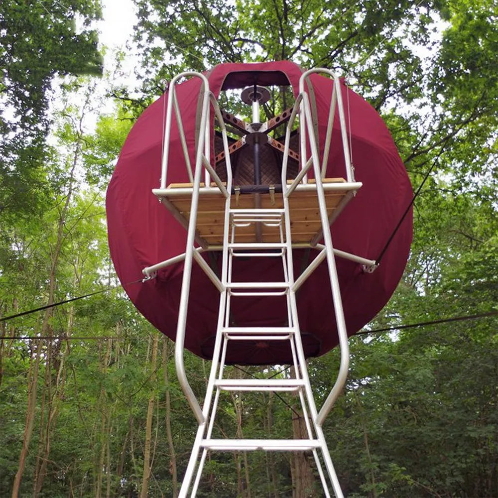 Tente de dôme suspendue en gros arbre ciel étoilé Tipi forêt tente de camp étanche à la pluie en forme de sphère tente dôme étanche