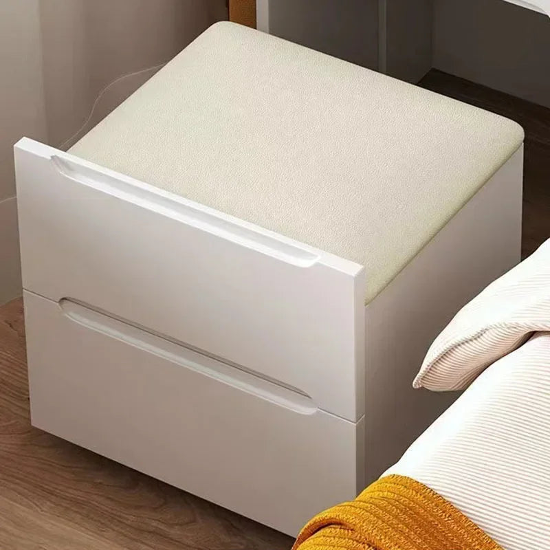 Mesa de maquillaje compacta para adolescentes, iluminación LED italiana, diseño europeo, tocador multifunción, muebles profesionales para hoteles