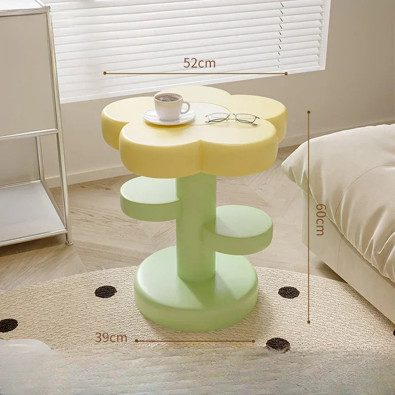 Jolie table de chevet pour chambre à coucher, salon, table à thé, bibliothèque, table basse, meubles de jardin pour enfants