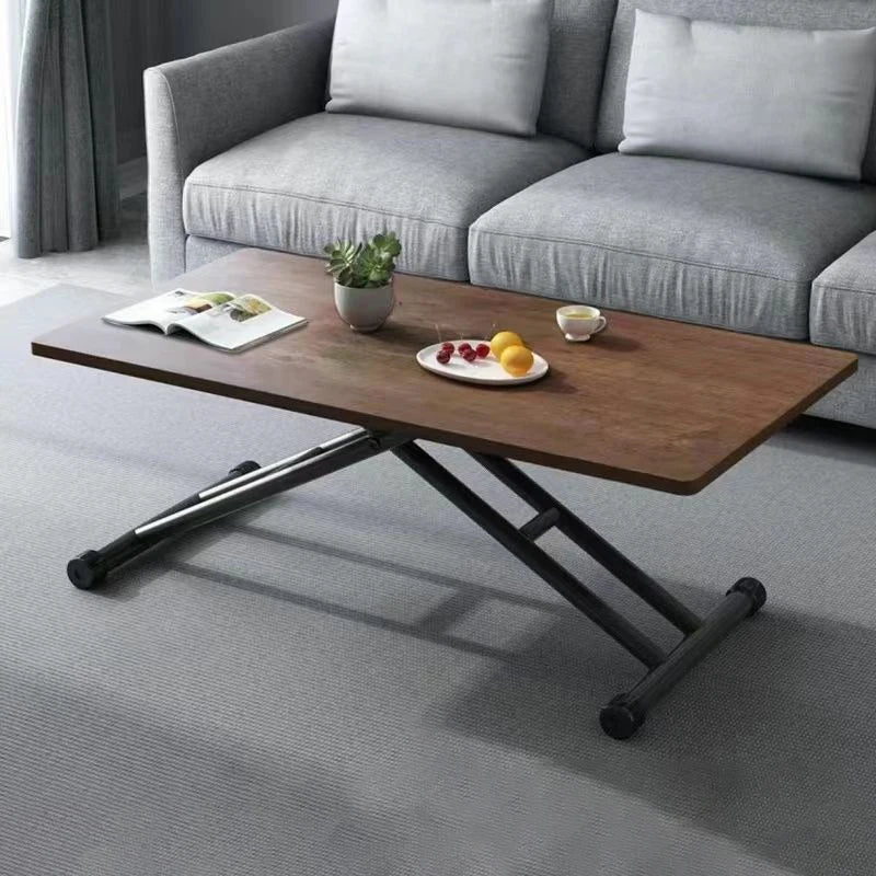 Mesas de comedor extensibles, mesa elevable de metal, escritorio plegable, mesas modernas para cocina, muebles rectangulares multifunción para el hogar