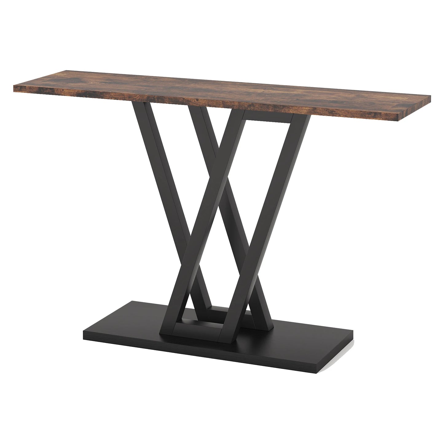 Tribesigns 43 Inch Console Table Industrial Entryway Hallway Table  Living Room Furniture