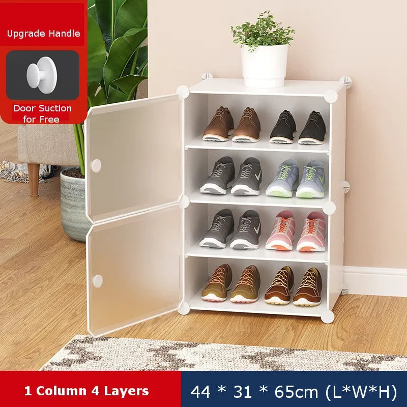 Shoe Organizer Shoose Storage Shoerack Design Furniture for Wooden Shoes A4 Filing Cabinet Bedroom Cabinets Shoe-shelf Rack Room