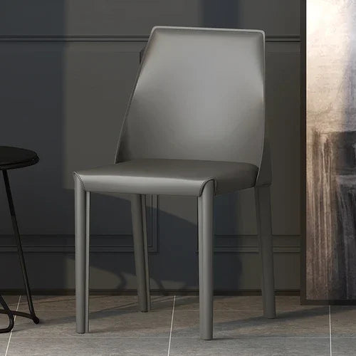 Chaises de salle à manger en similicuir, belles chaises de salle à manger de cuisine de luxe modernes, meubles nordiques européens Sillas De Comedor