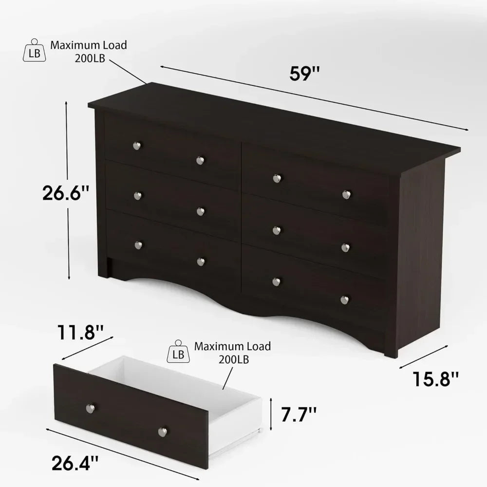 Commode à tiroirs pour chambre à coucher, coiffeuse de maquillage, coiffeuse avec miroir, meubles de commode