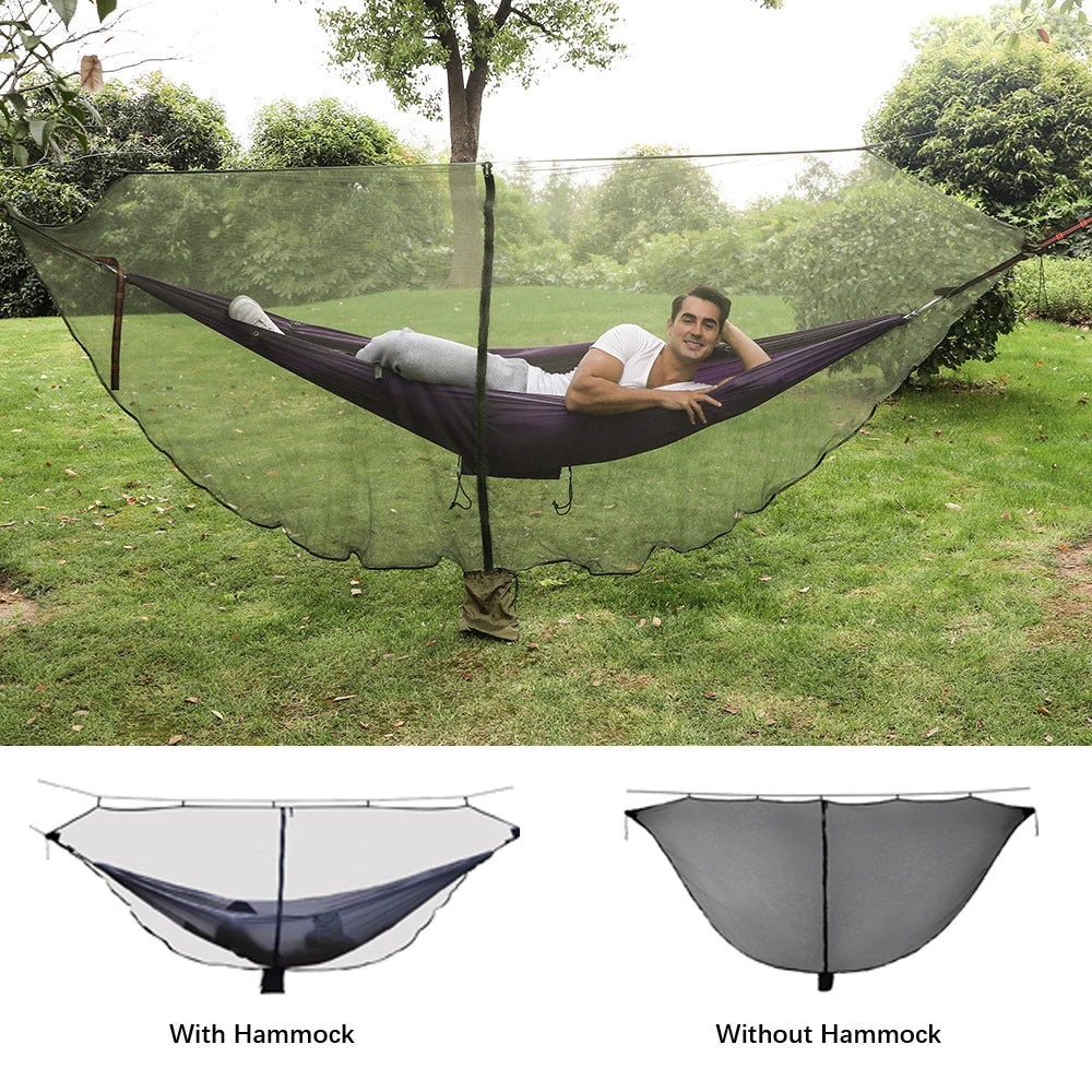 Camping Equipments Outdoor Garden Furniture And Terrace Anti  Window Hammock Mosquito Net Silky Tent For Double Bed Travel Nets