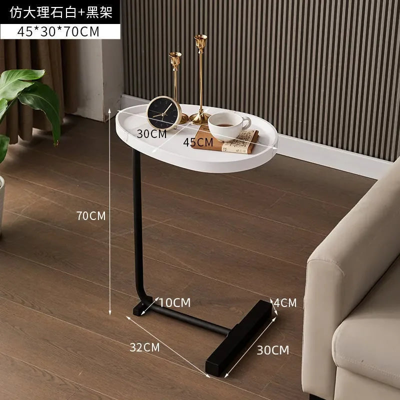 Side Table Simple Corner Table Living Room Home Hotel Homestay Side Table Bedside Cabinet Mobile Small Apartment Coffee Table