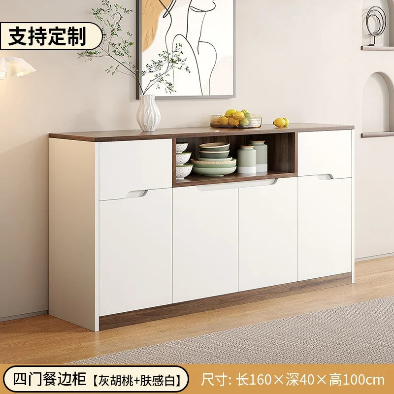 Space Saver Dining Room Sideboards Antique Furniture Sideboard Kitchen Sets House Buffet Wood Cabinet Alacena Organizer LT