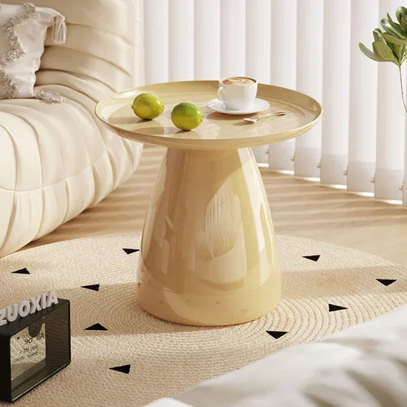 Table basse portable nordique canapé d'appoint design moderne table basse minimaliste ronde salon Stolik Kawowy meubles de maison