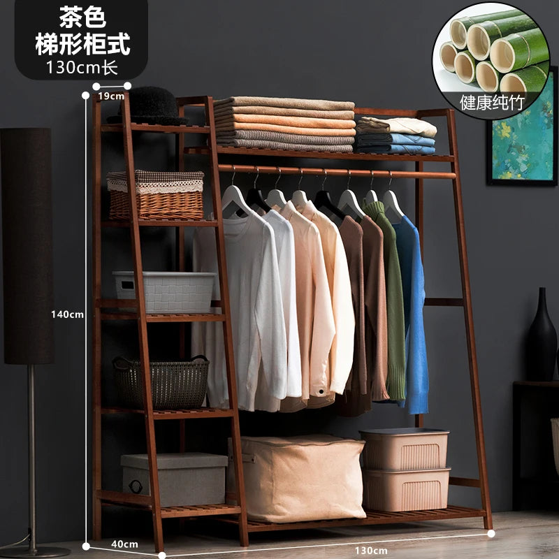 Standing Clothes Coat Racks Luxury Dress Organizer Minimalist Space Saving Wardrobes Living Room Porte Manteau Trendy Furniture