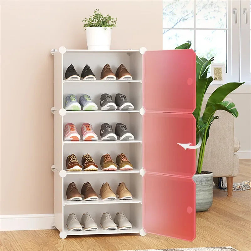 Shoe Organizer Shoose Storage Shoerack Design Furniture for Wooden Shoes A4 Filing Cabinet Bedroom Cabinets Shoe-shelf Rack Room