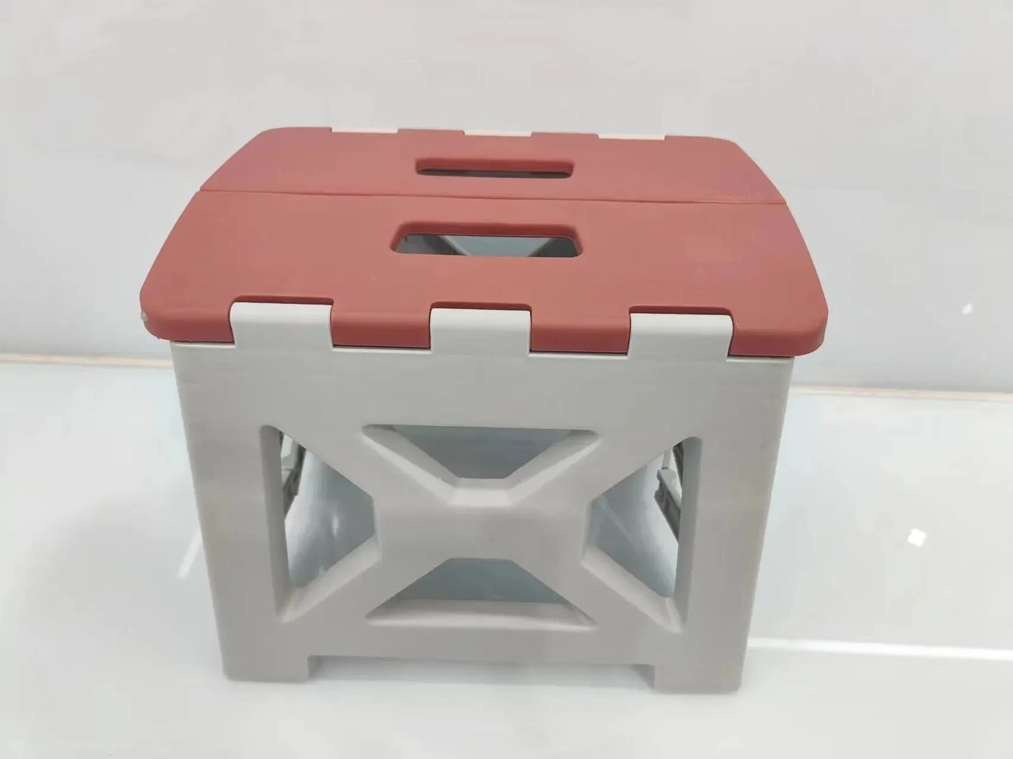 Tabouret pliant portable d'extérieur pour usage domestique, changement de chaussures multifonctionnel, tabouret de pêche de loisirs simple et léger