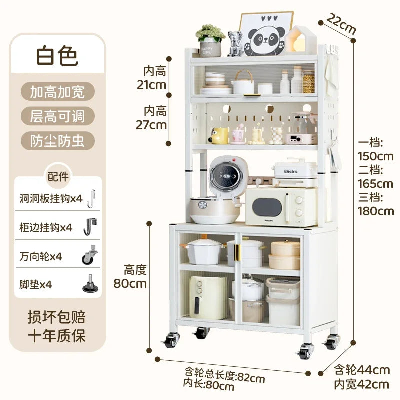 Iron Cabinet Folding Kitchen Melamine Metal Storage Central Island Complete Built-in Removable Drawers Corner Wood Furniture