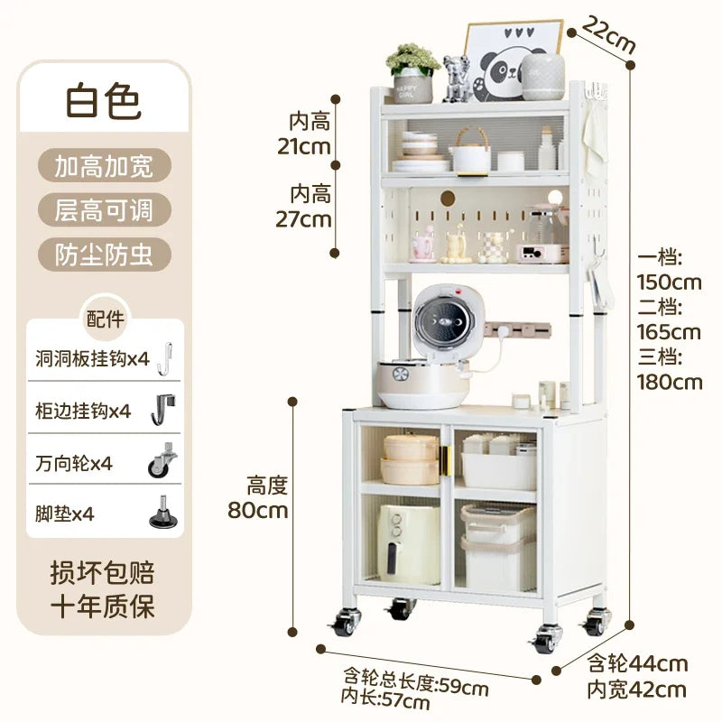 Iron Cabinet Folding Kitchen Melamine Metal Storage Central Island Complete Built-in Removable Drawers Corner Wood Furniture