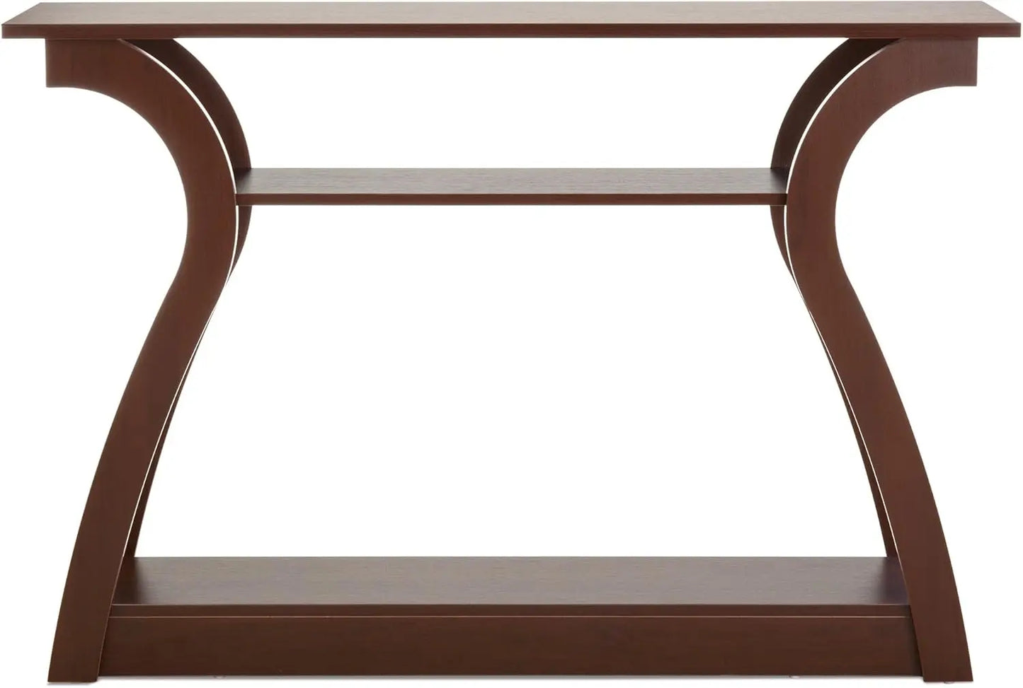 Mesa consola de 47" con soporte lateral para sofá, moderna, con acento para entrada, pasillo, mesa de almacenamiento, muebles para entrada y sala de estar