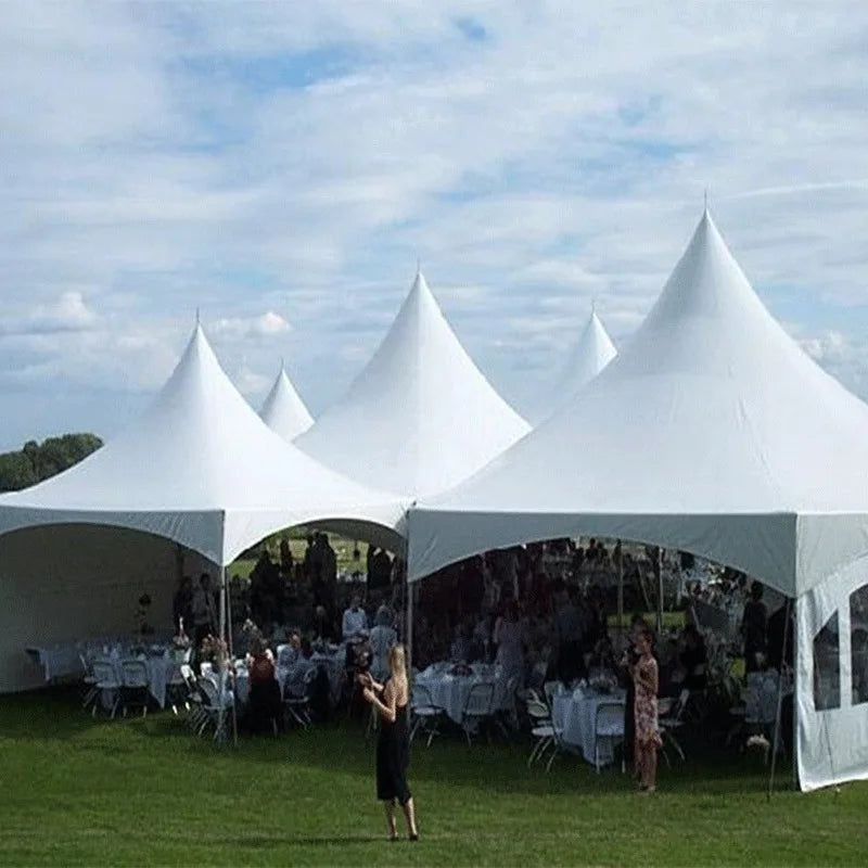 Pagoda Tent For Weddings&Trade Shows Marquees for Parties&Exhibition Events Teepees Garden Gazebo Waterproof PVC pyramid Yurt