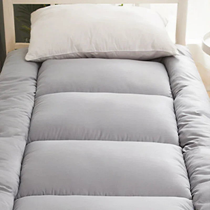 Surmatelas de qualité supérieure pour un confort et un soutien ultimes Coussin de lit double de qualité hôtelière Housse de futon pliable Matelas