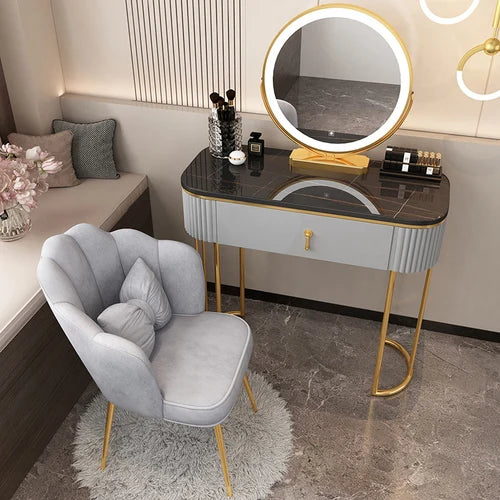 Small Unit Type Drawer Dressing Table Girls Nordic Style Multifunctional Charm Dressers Storage Fashion Penteadeira Furniture