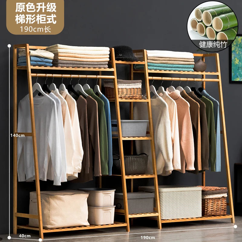 Standing Clothes Coat Racks Luxury Dress Organizer Minimalist Space Saving Wardrobes Living Room Porte Manteau Trendy Furniture