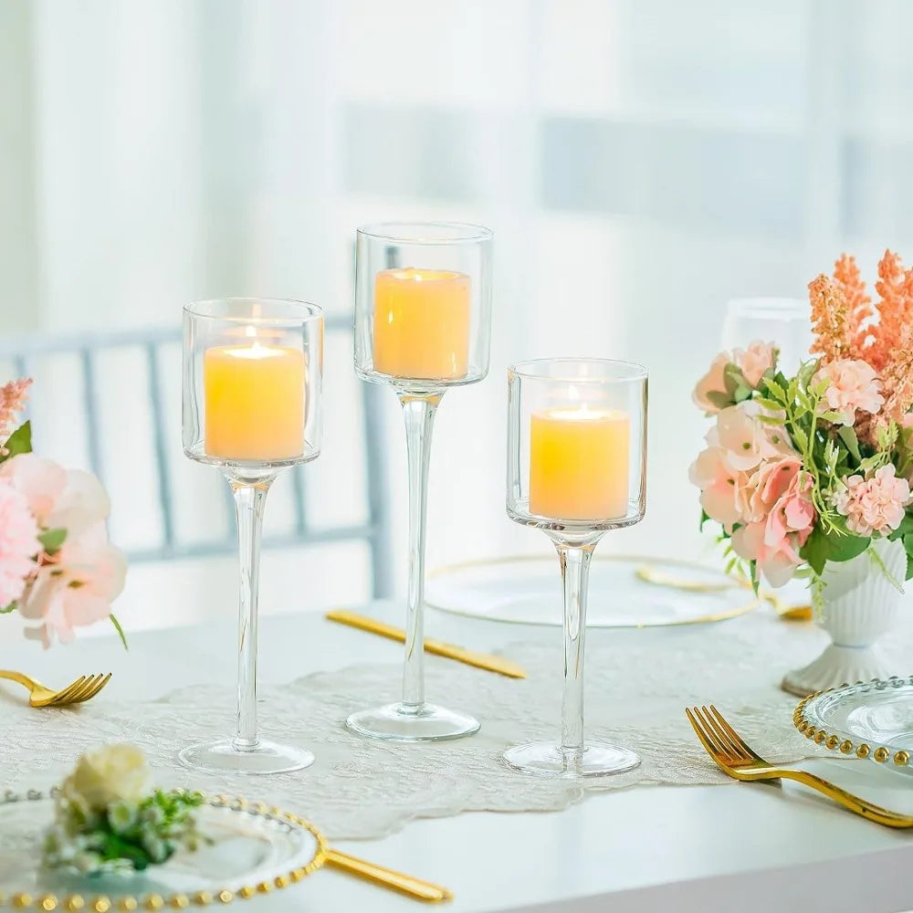 Lot de 30 bougeoirs en verre pour centre de table de mariage, adaptés aux bougies flottantes pour décoration de réception de mariage, décorations pour la maison