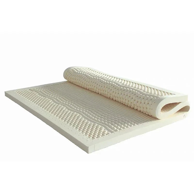 Thailand Natural 100% Latex Mattress Wholesale Student home hotel luxury top Tatami Mat Royal Gift Latex Mats With Cover