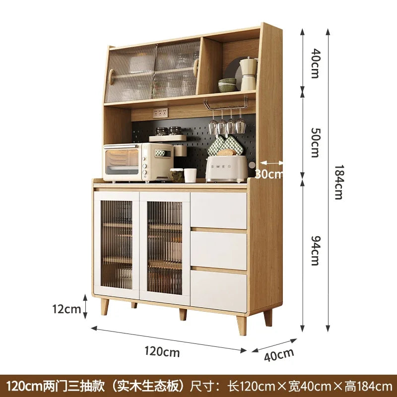 Side Board Cabinet Sideboard Kitchen Storage & Organization Multifunction Home Full Buffet De Cuisine Vintage Mobile Furniture