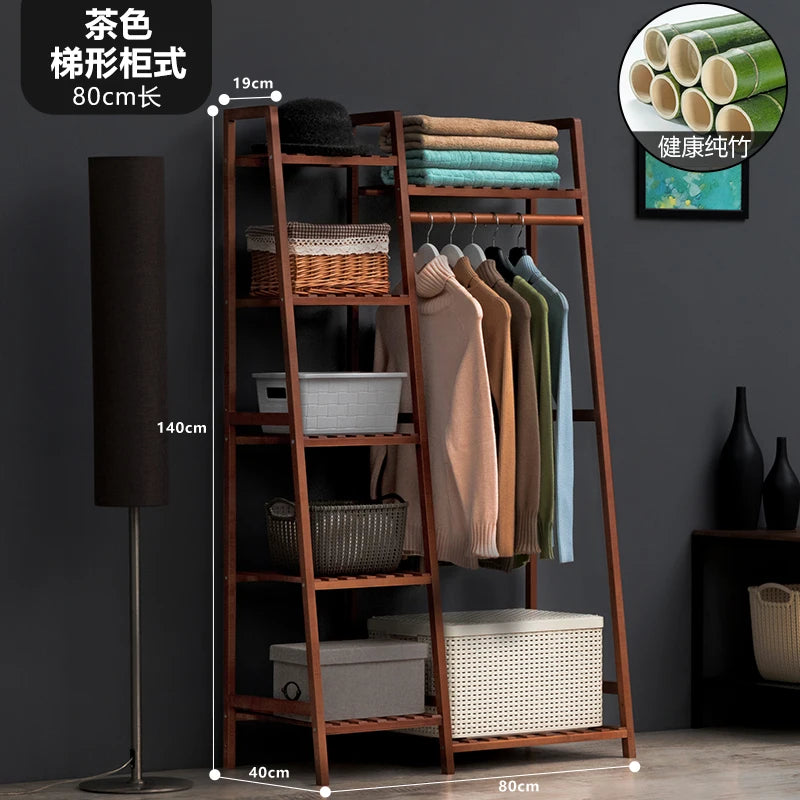 Standing Clothes Coat Racks Luxury Dress Organizer Minimalist Space Saving Wardrobes Living Room Porte Manteau Trendy Furniture