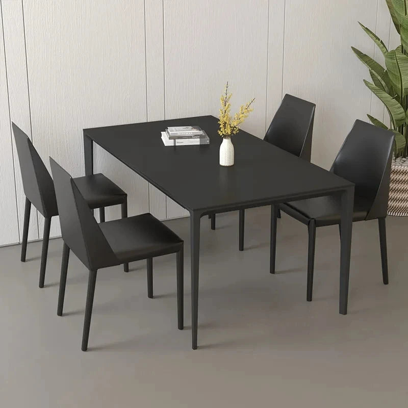 Chaises de salle à manger en similicuir, belles chaises de salle à manger de cuisine de luxe modernes, meubles nordiques européens Sillas De Comedor