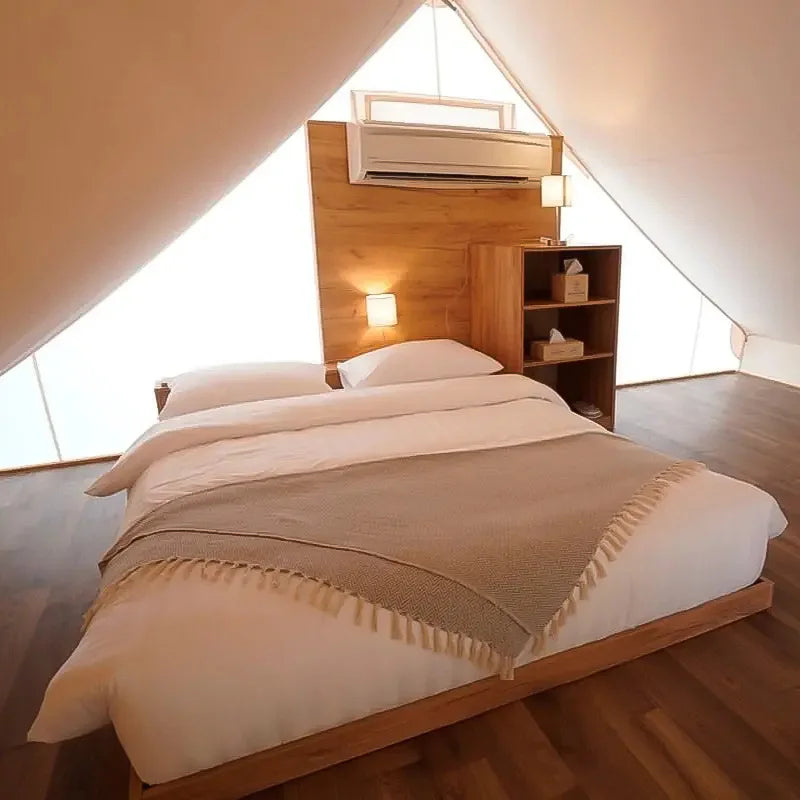 2 Story Tents Hotel Two Story Tents Hotel Semi-Permanent Wooden House Glamping  Homestay Villa Manor Luxury Celebrating Cabin