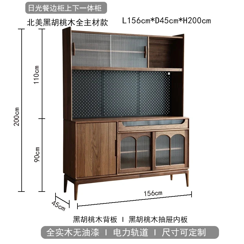 Décoration de cuisine Meubles Buffet Buffet De Cuisine Armoires De Chambre Rangement Cuisines Complètes Vitrines Alacena Meubles