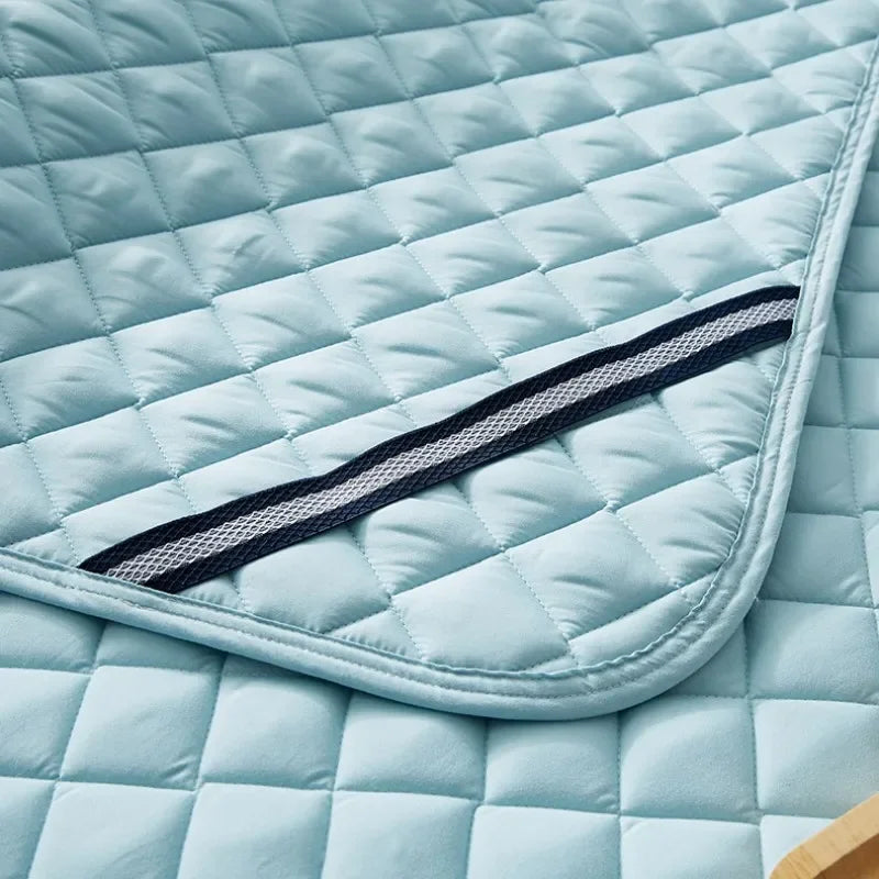 Matelas simple double en coton japonais antidérapant et antibactérien pour hôtel, matelas fin de protection pour dortoir d'étudiants