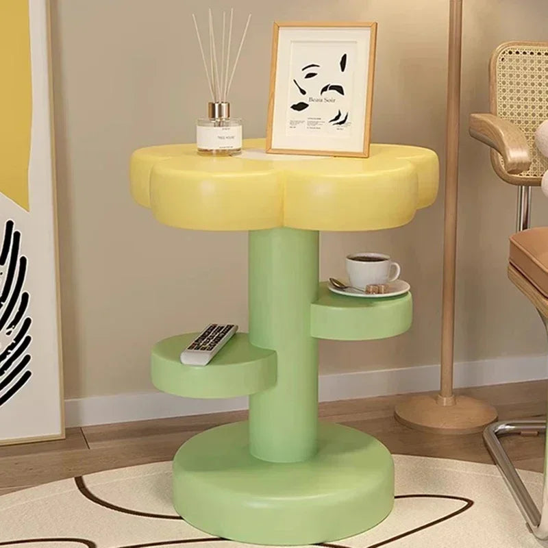 Jolie table de chevet pour chambre à coucher, salon, table à thé, bibliothèque, table basse, meubles de jardin pour enfants