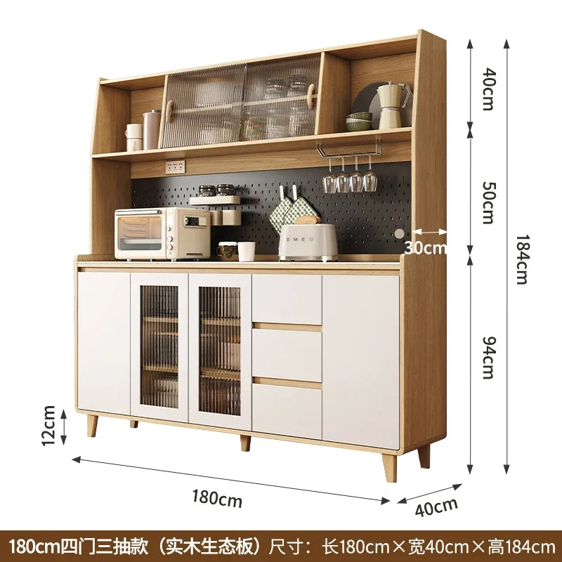 Side Board Cabinet Sideboard Kitchen Storage & Organization Multifunction Home Full Buffet De Cuisine Vintage Mobile Furniture