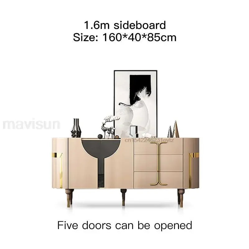 Kitchen Button Sideboards Showcases Furniture Display Cabinet Credenza Cabinets Sideboard Home Aparador Mueble Dining Room