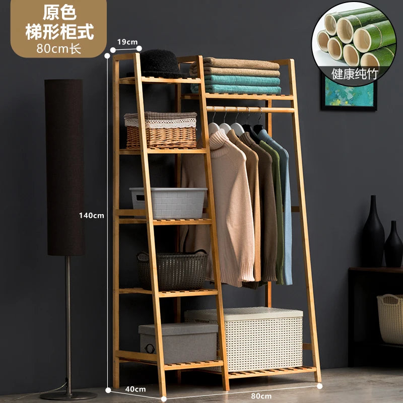 Standing Clothes Coat Racks Luxury Dress Organizer Minimalist Space Saving Wardrobes Living Room Porte Manteau Trendy Furniture