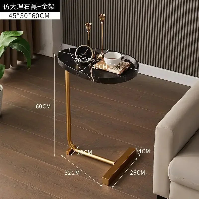 Light luxury side table simple corner table living room hotel home stay side table bedside cabinet mobile small family tea