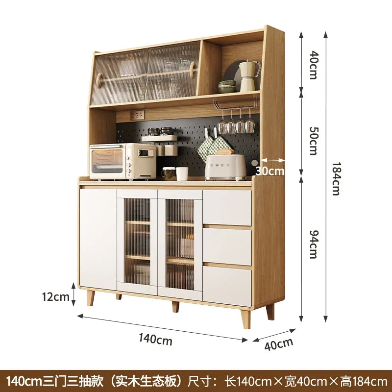 Side Board Cabinet Sideboard Kitchen Storage & Organization Multifunction Home Full Buffet De Cuisine Vintage Mobile Furniture