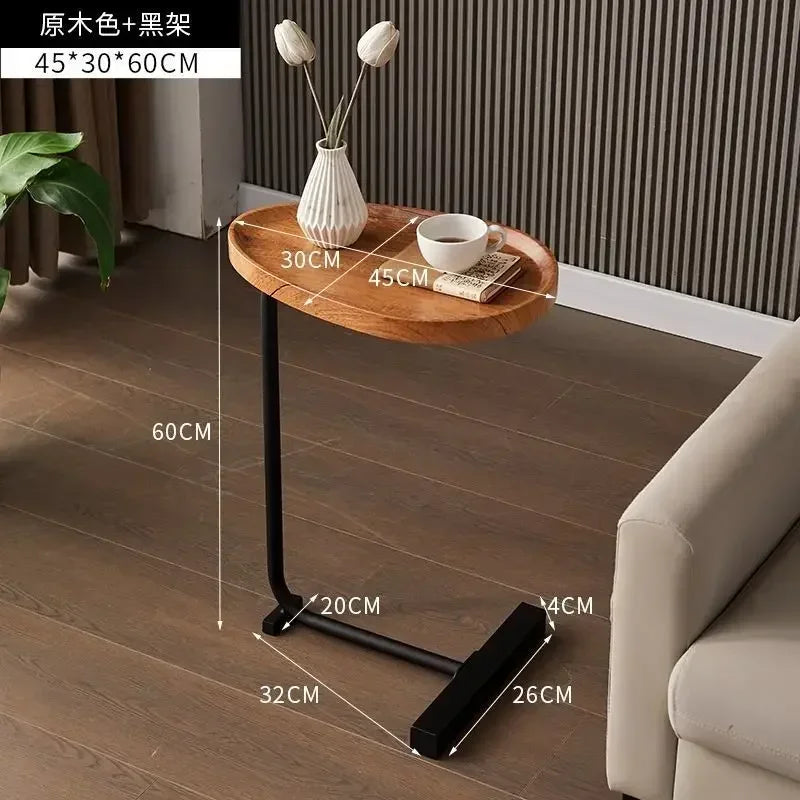 Light luxury side table simple corner table living room hotel home stay side table bedside cabinet mobile small family tea