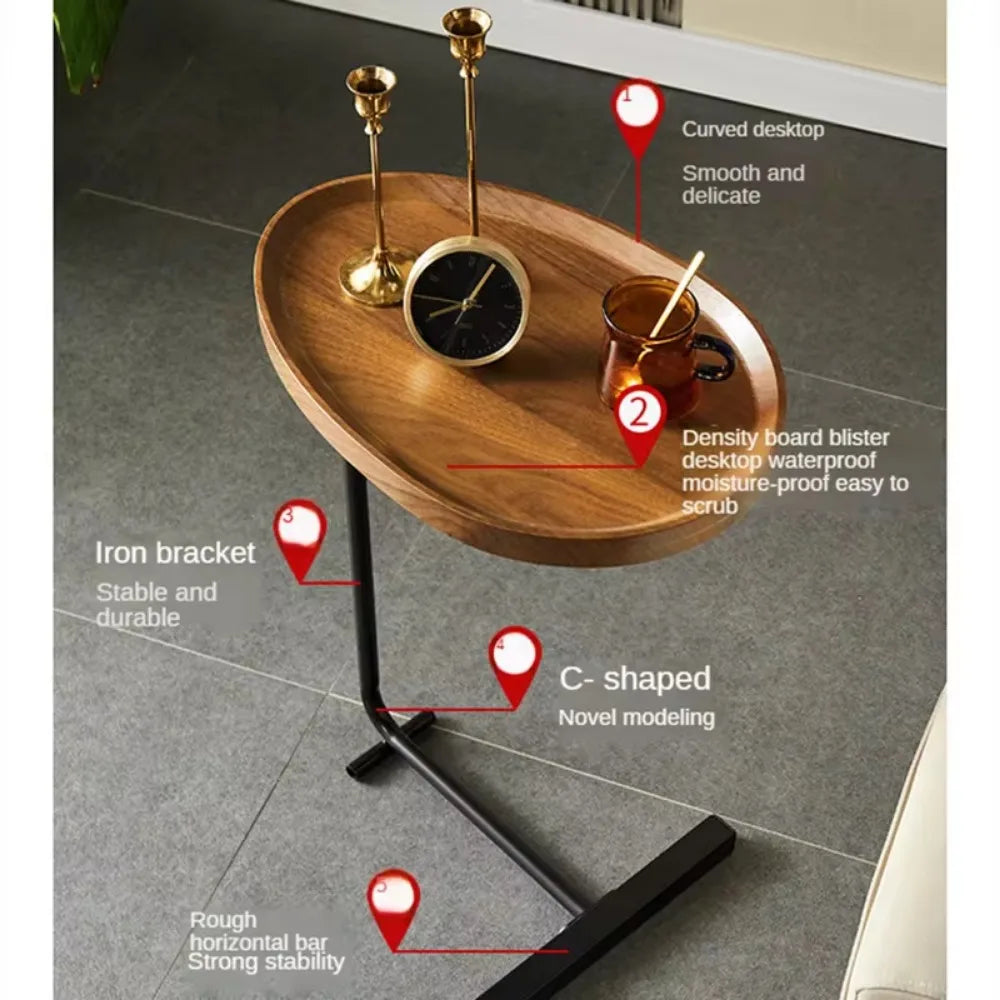 Table d'appoint nordique, mobilier de maison, table de salon, table basse d'hôtel, table de canapé d'angle, table de chevet, meubles de maison