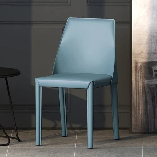 Chaises de salle à manger en similicuir, belles chaises de salle à manger de cuisine de luxe modernes, meubles nordiques européens Sillas De Comedor